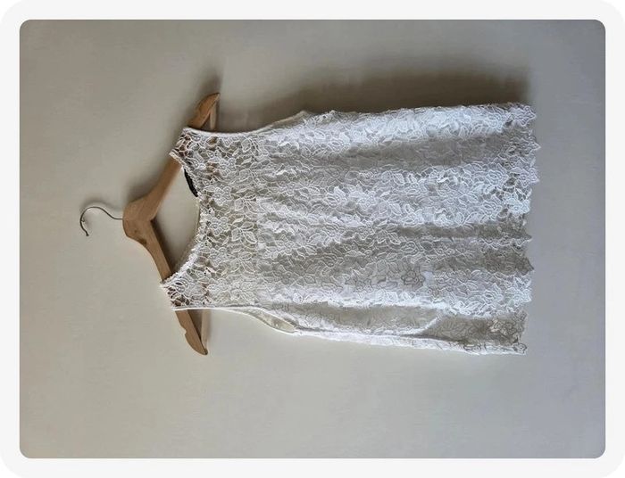t-shirt Zara blanc taille Xs - photo numéro 3