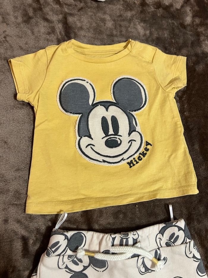 Ensemble short t shirt Mickey - photo numéro 2