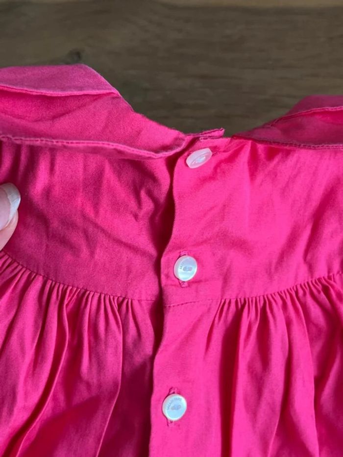 Robe fille rose fuchsia Jacadi - photo numéro 4