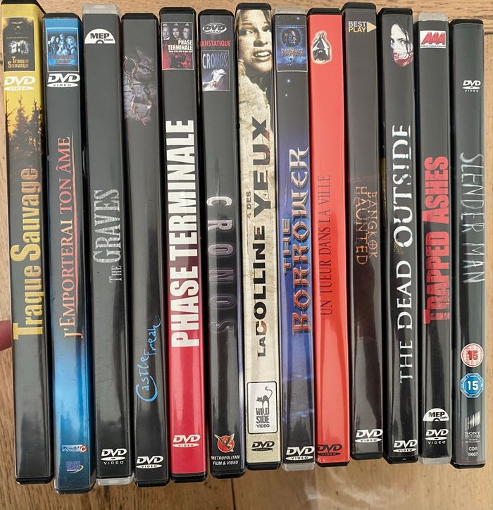 Lot 13 DVDs horreur - photo numéro 2
