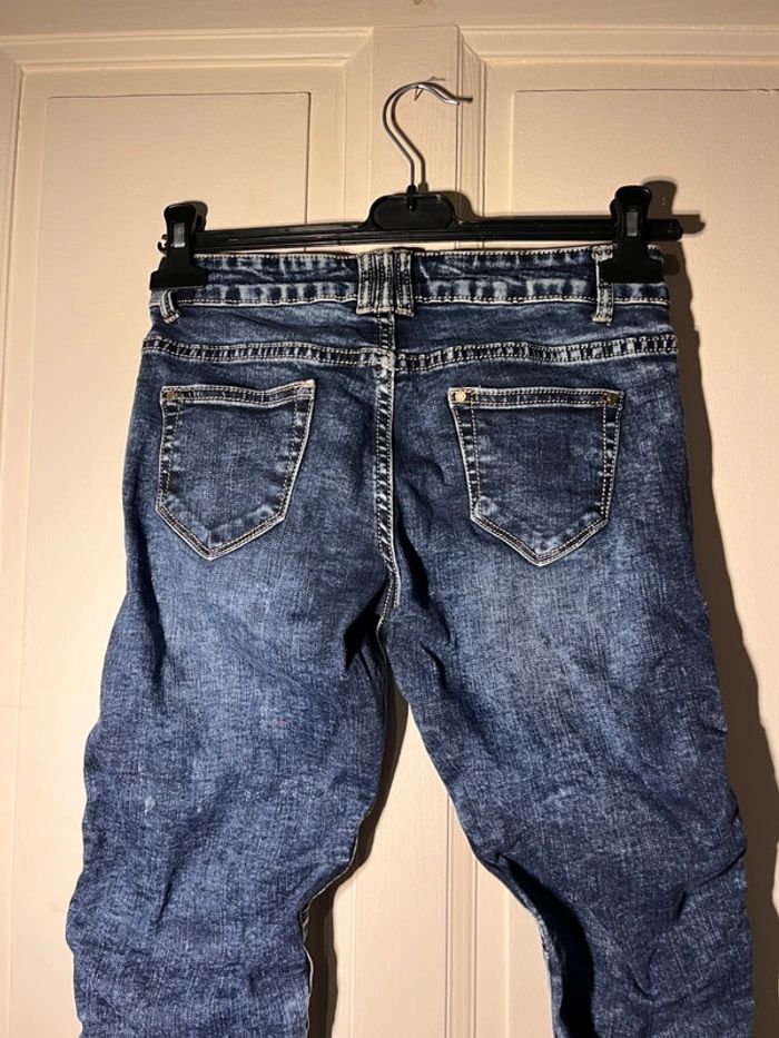 Jeans skinny femme taille 36 g smack - photo numéro 5