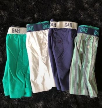 Lot de 4 caleçons T 4/5 ans