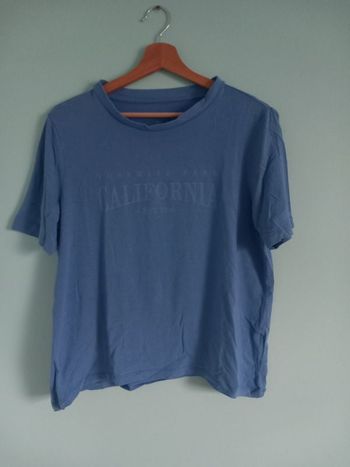 T-shirt California bleu