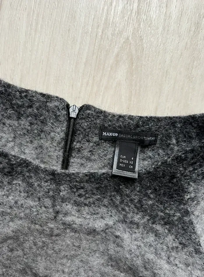 Robe en laine chaude et doublée Mango taille S 36 - photo numéro 7