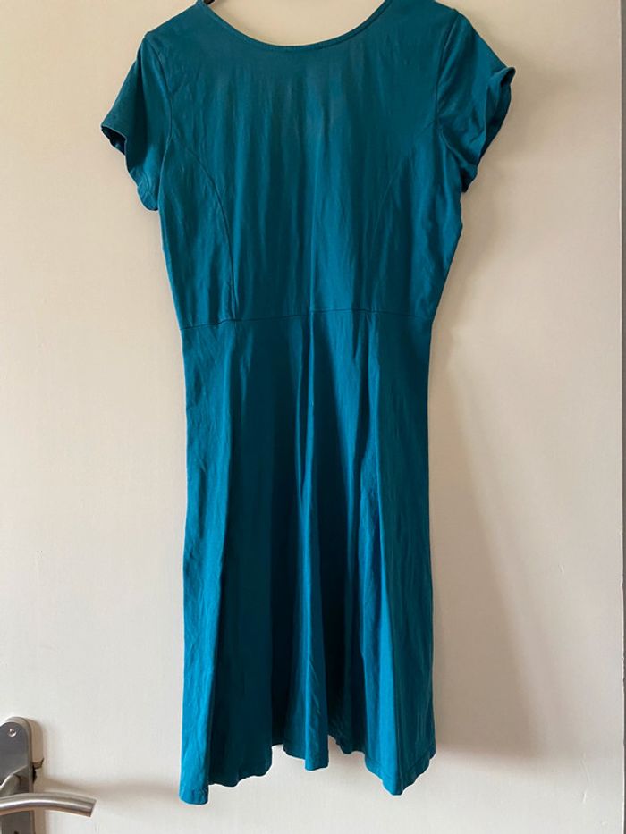 Robe bleu canard Orsay Taille 38 - photo numéro 2
