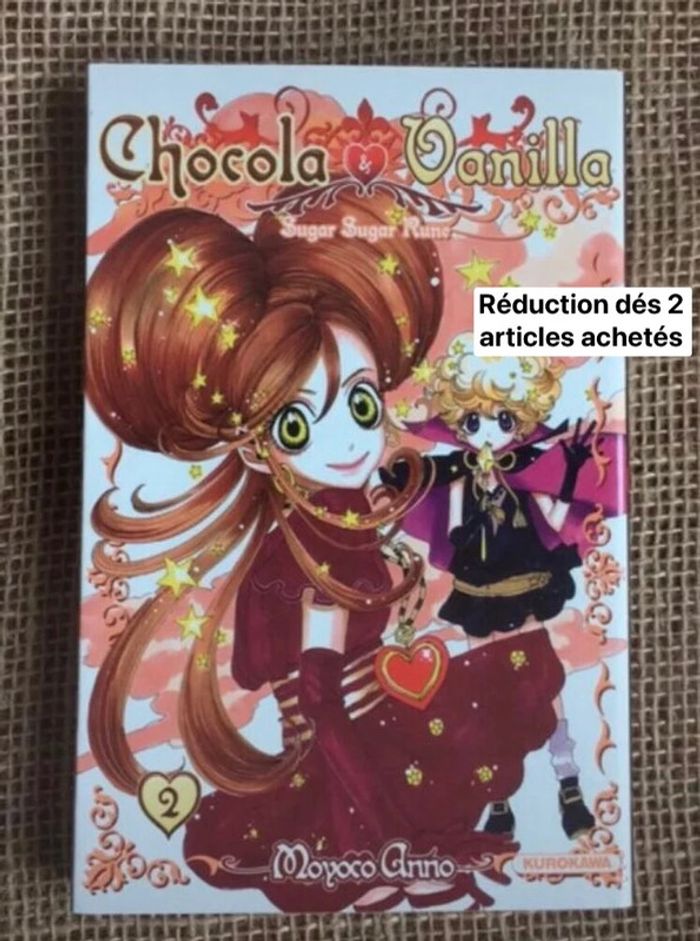 Chocola & Vanilla Tome 2 sugar sugar rune Moyoco ANNO