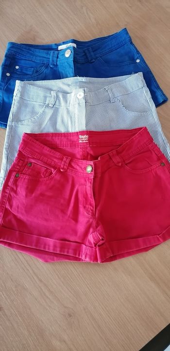 Lot  Short  taille 36 Mim