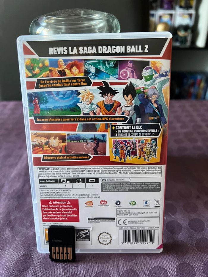 Jeu Nintendo Switch dargonball z kakarot - photo numéro 2