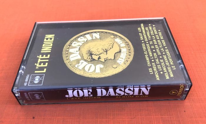 Cassette audio Joe Dassin L' été Indien (1975) Album d' or CBS 80954 - photo numéro 6