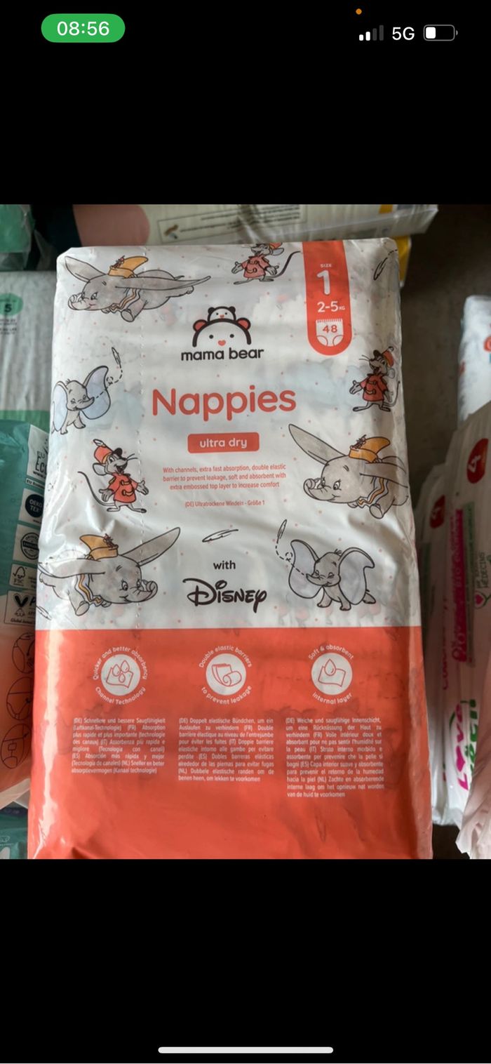 couches mama bear taille 1