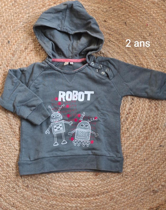 Sweat robot 2 ans