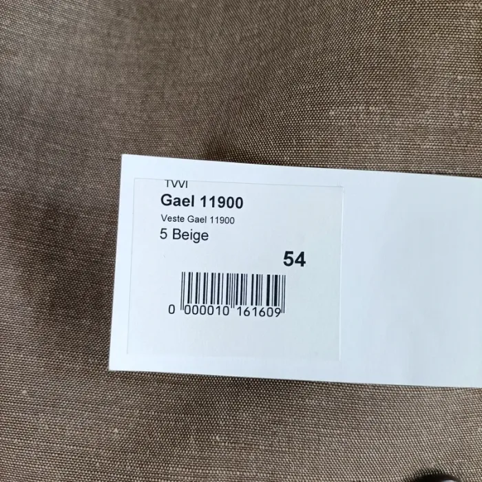 Veste de costume marron Griffe Noire - Taille 54 A477 - photo numéro 6