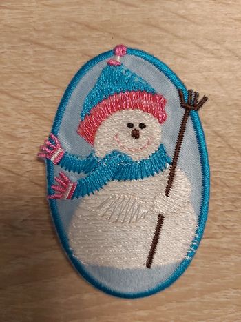 Thermocollant bonhomme de neige