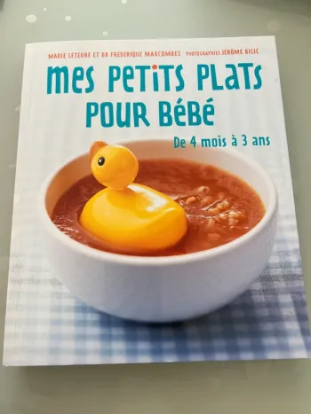 Mes petits plats pour bébé