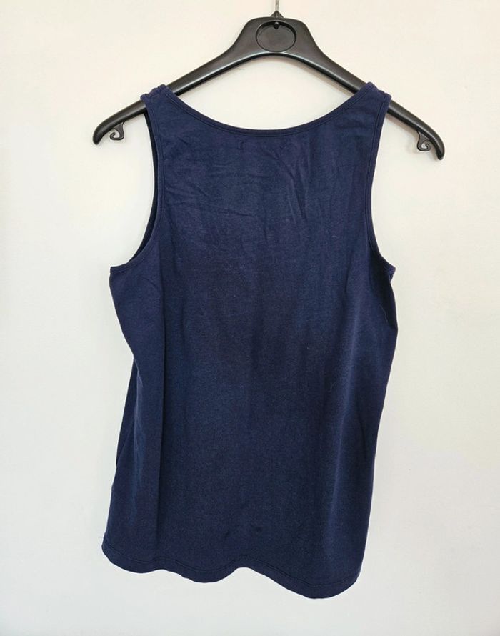 Débardeur bleu marine Anna Karel - Taille L - photo numéro 3