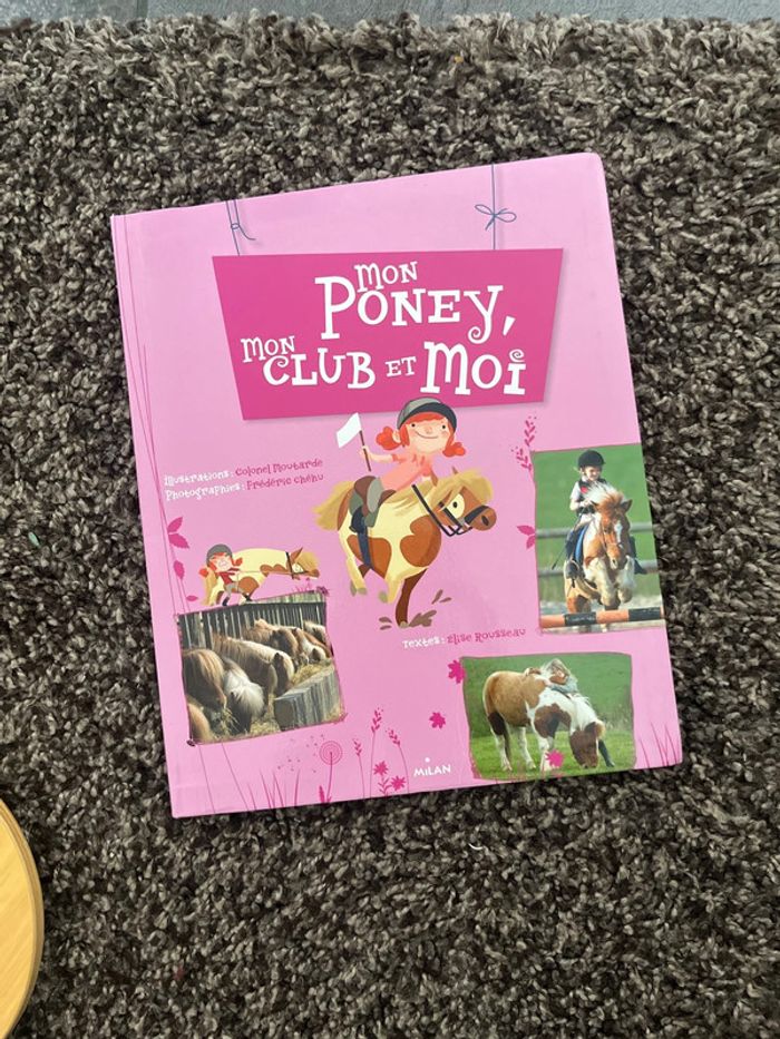 Livre Mon poney mon club et moi