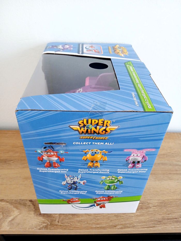 Figurine Super Wings Deluxe Transforming- Supercharged Crystal - photo numéro 3