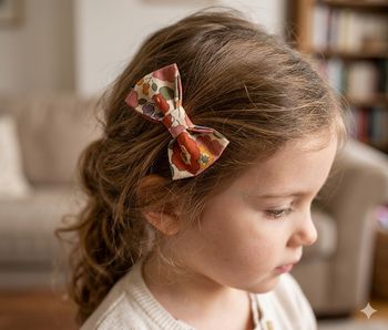 Nœuds cheveux créatrice liberty