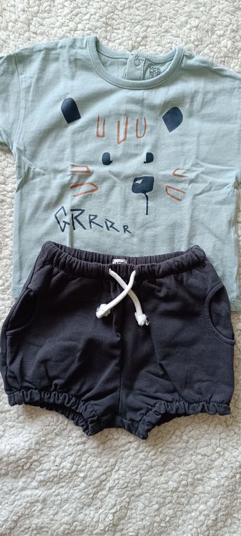 Ensemble short + tee shirt