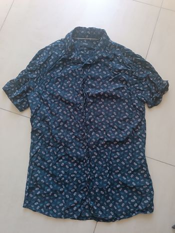 Chemise manches courtes slim