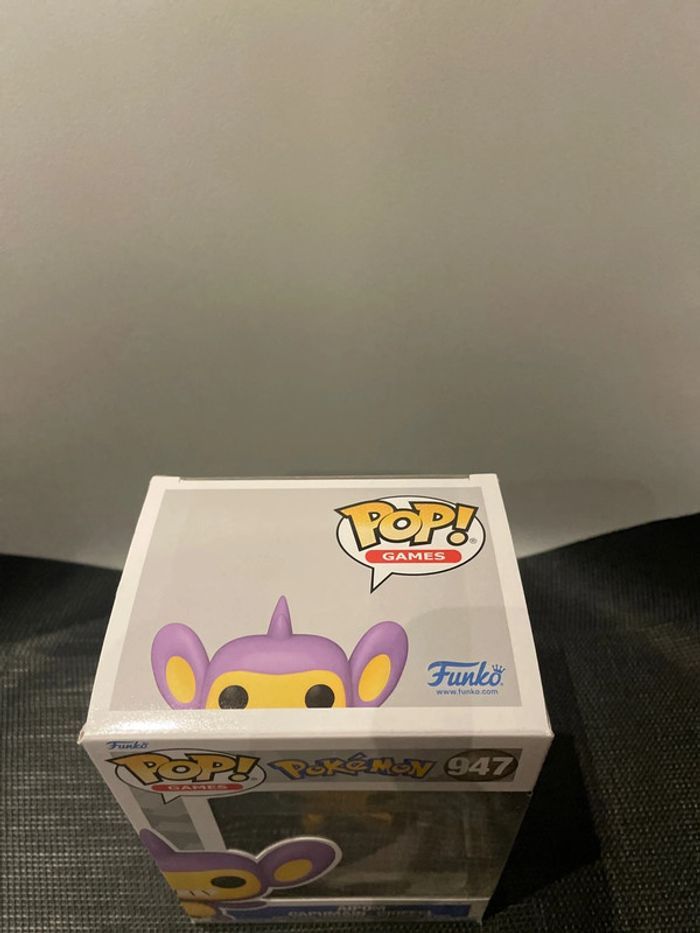 Funko pop Pokémon Capumain 947 neuve aipom griffel - photo numéro 3