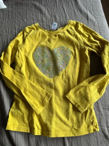 T-shirt longues manches 128