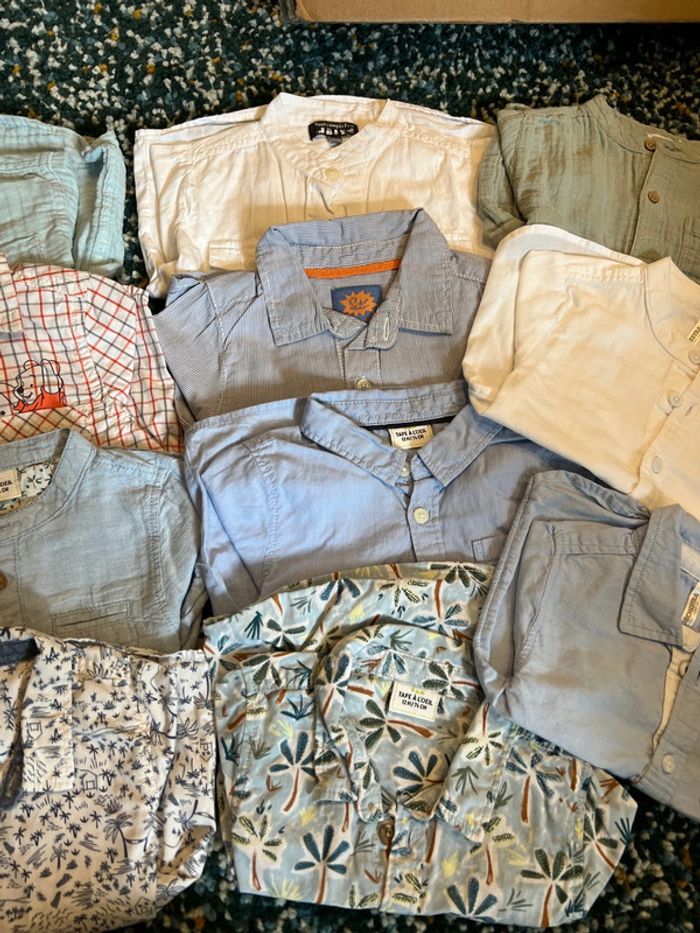 Lot chemises légères 12 mois - photo numéro 3