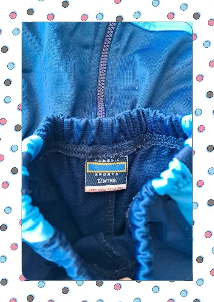 Ensemble jogging veste pantalon 12 mois - photo numéro 4
