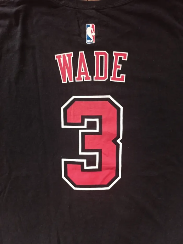 T-shirt NBA Chicago Bulls Wade 3 Taille XXL adidas - photo numéro 4