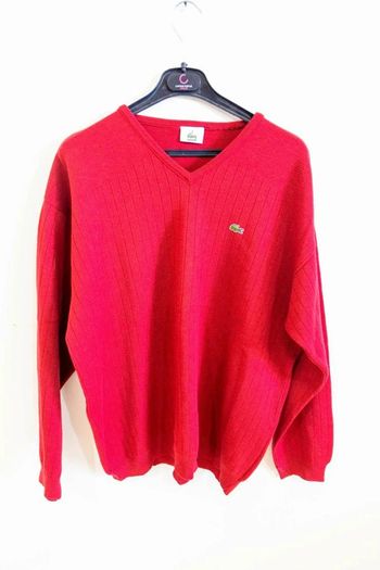 C50 pull bordeaux Lacoste XL