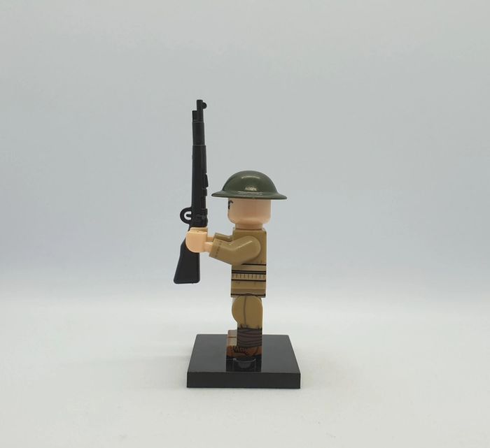 🔫 Figurine Seconde Guerre Mondiale - Soldat Chinois - (Style Lego) 🔫 - photo numéro 2
