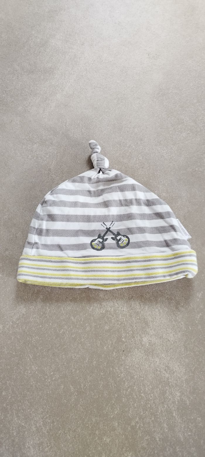 Bonnet bébé garçon 41 cm premaman