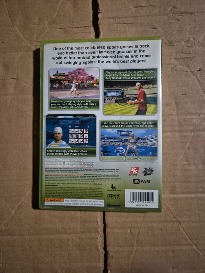 Top Spin 2 pour Xbox 360 - photo numéro 2