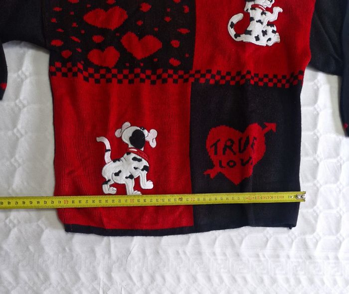 Pull vintage  , fille  ,  les 101 dalmatiens  , 10 ans - photo numéro 6