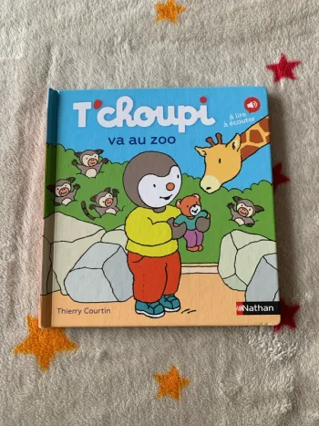 T’choupi va au zoo livre à lire à écouter – Très bon état