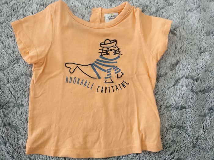 Tee-shirt manches courtes taille 12 mois Tao
