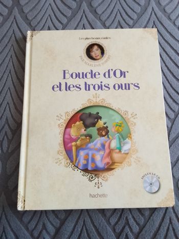 Livre boucle d'or et les trois ours