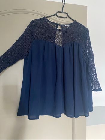 Blouse bleu