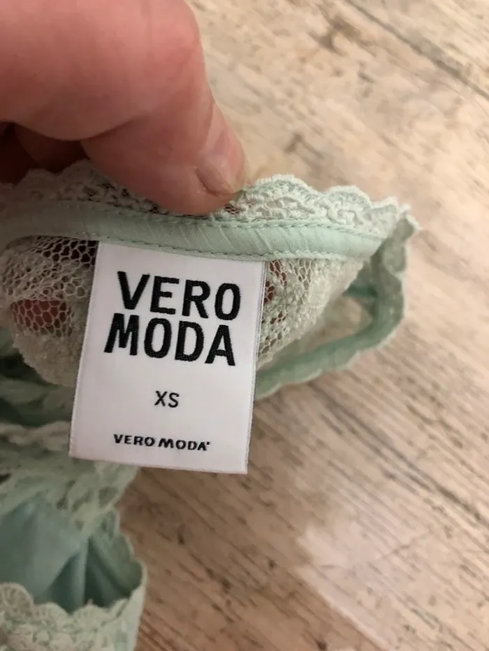 Robe vert clair Vero Moda - photo numéro 6