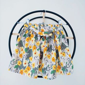 4 ans jupe avec ceinture