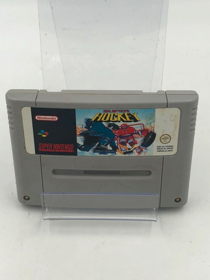 Jeu vidéo Super Hockey sur console Super Nintendo / SNES