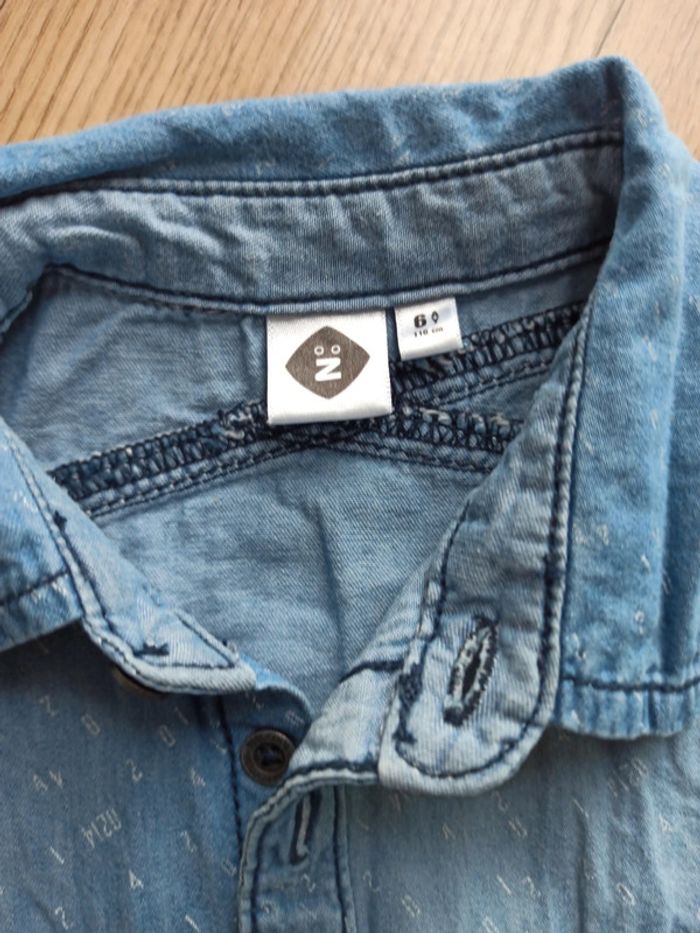 Chemisette denim - photo numéro 2