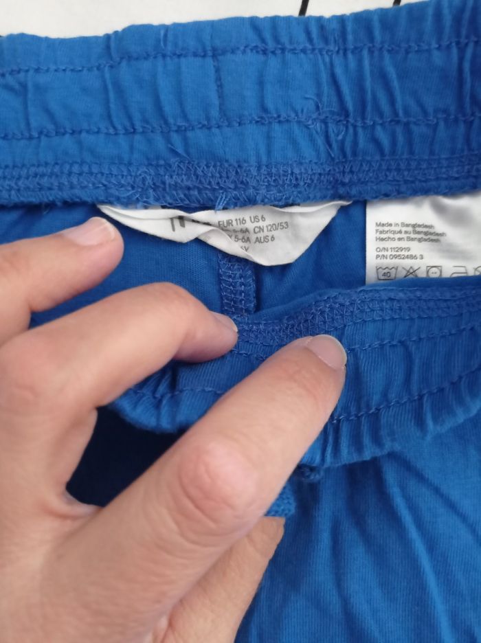 Short bleu 6 ans - photo numéro 2