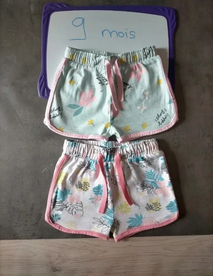 Shorts 9 mois ( 71 cms)