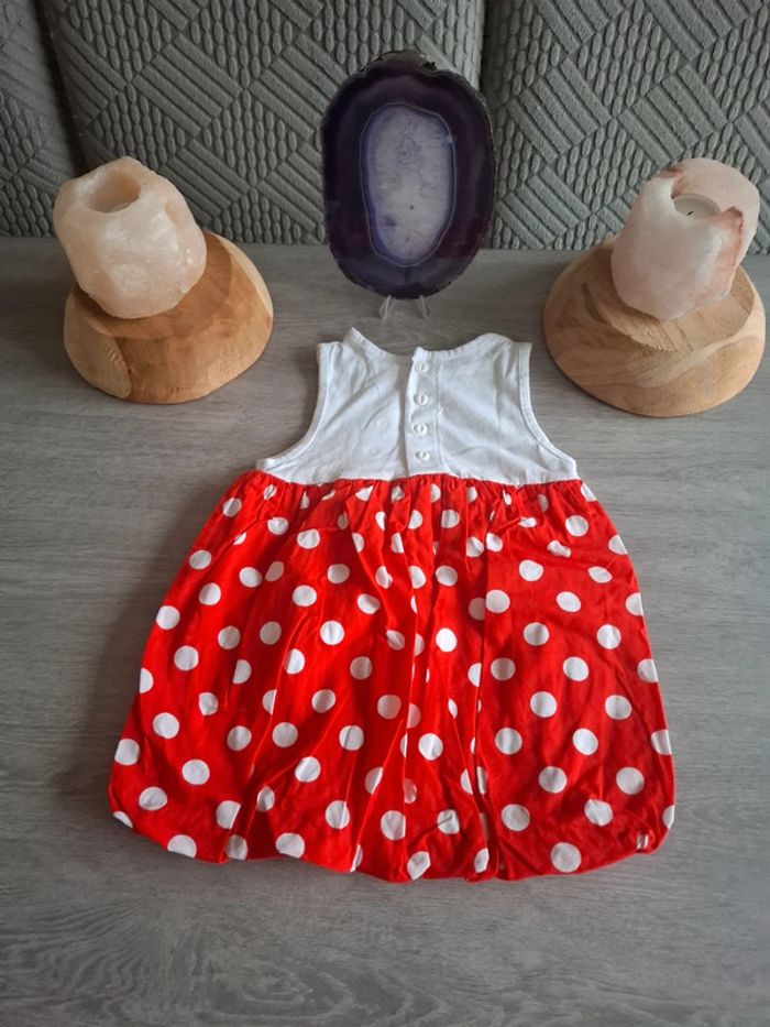 Robe rouge minnie 12 mois - photo numéro 3