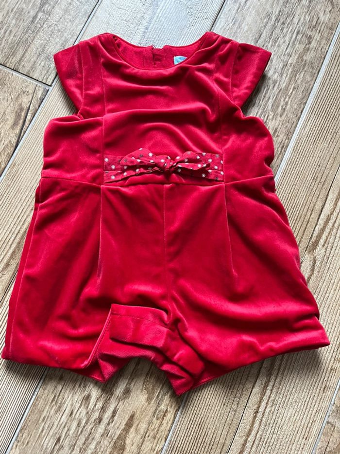 Combishort velours