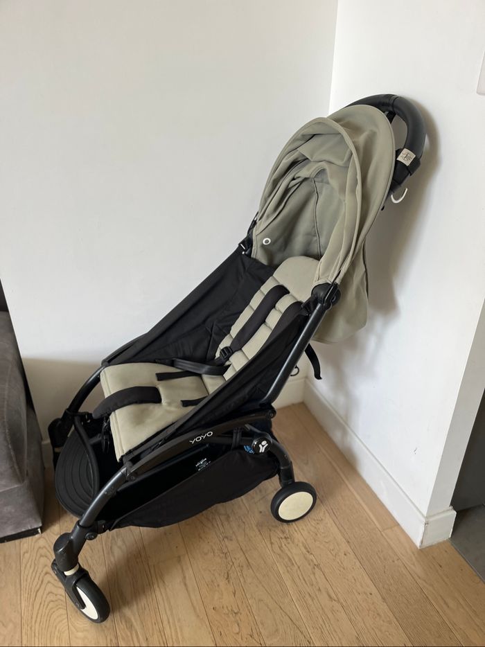 Poussette YoYo + chancelière coloris olive Babyzen - photo numéro 7