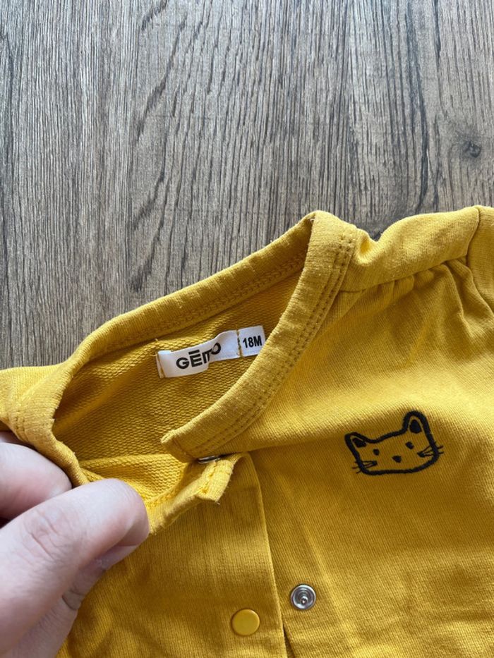 Gilet gémo jaune - photo numéro 2