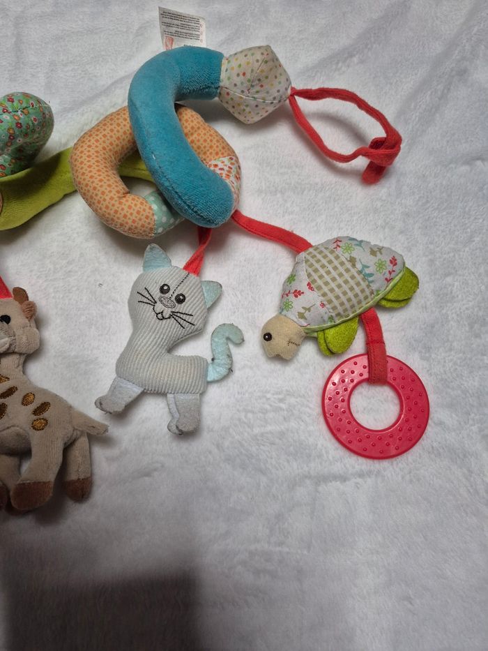 Spirale de jeux Sophie la girafe  pour poussette - photo numéro 3