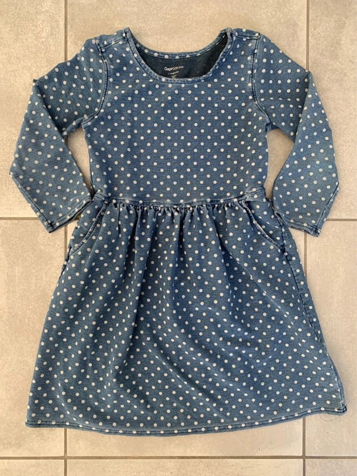 Jolie robe bleu Gap 10/11 ans